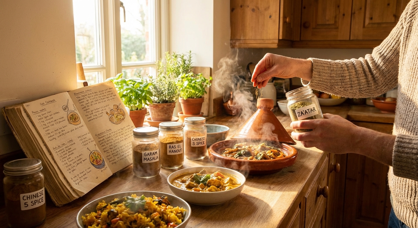 Building an International Spice Rack: 6 Essential Blends and the Dishes That Need Them
