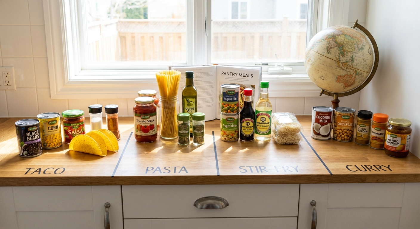 From Pantry to Passport: 4 International Dinners You Can Cook with Everyday Ingredients